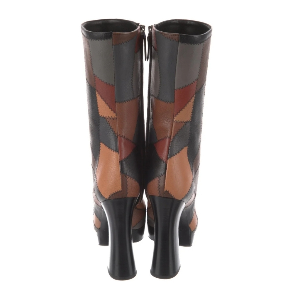 Michael Kors Collection Patchwork High Heel Boots… - image 4